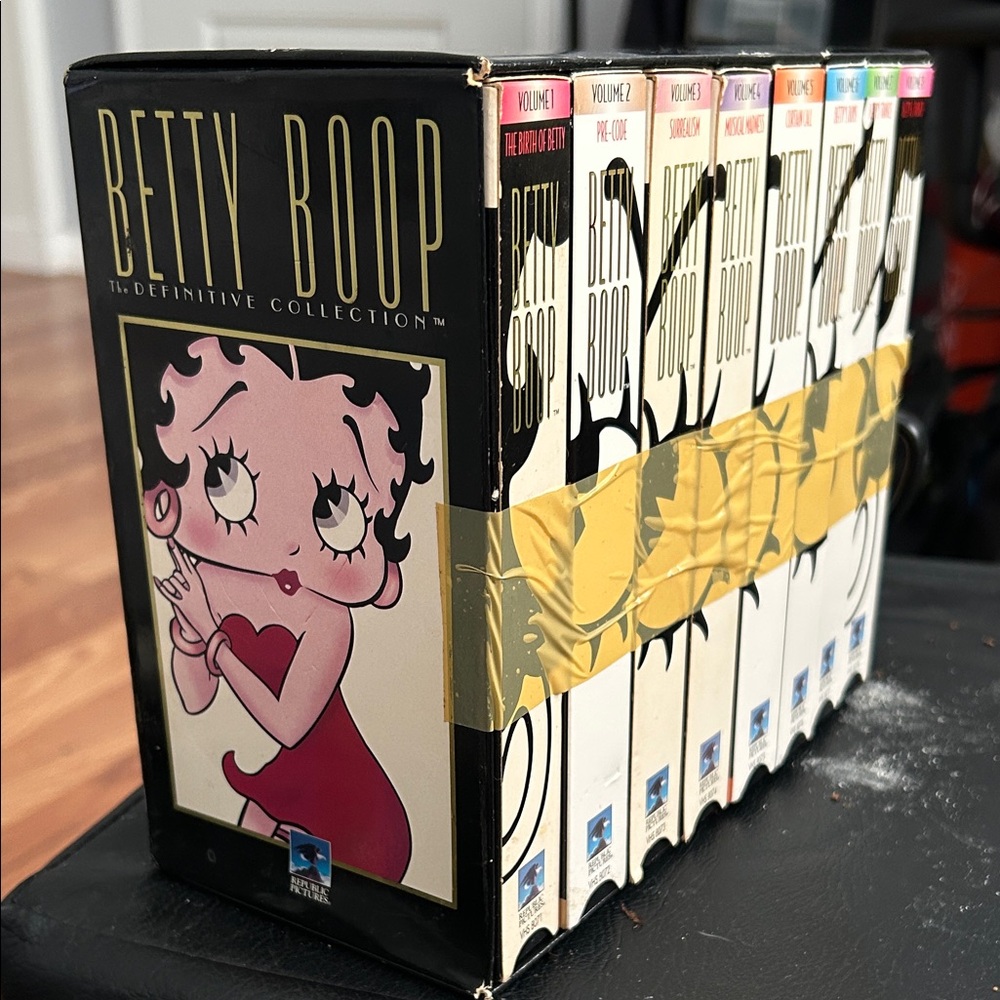 Betty Boop Collection with Gold and Black Accents